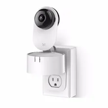 360 градусов Поворотный AC выход Настенный Разъем Держатель подставка кронштейн для Yi домашней камеры 1080 p 720 p без грязных проводов
