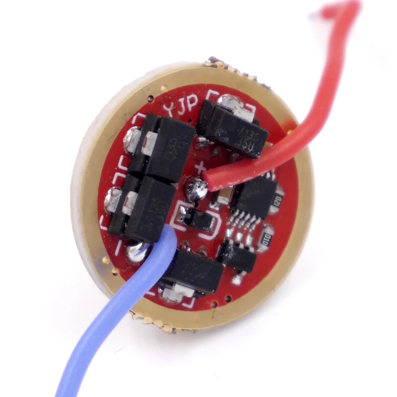 20 мм драйвер фонарика монтажная плата 10xAMC7135 12xAMC7135 3/5 режимов для Cree XML T6 XM-L2 U3 U2 XP-L XPL HI V3 V2 V5 V6 светодиодный