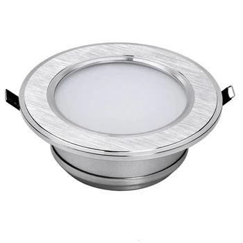 

1 new product led downlight 5w 7w 9w 9w 12w 15w 18w 230V/110V ceiling recessed downlight round led panel light free shipping