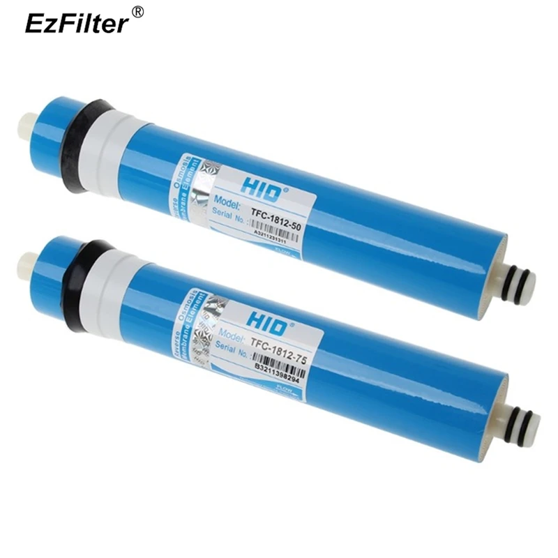 Koop 75 GPD Omgekeerde Osmose Ro membraan Filter Film 50 Gallons Voor Waterzuiveraar Systeem Huishoudelijke Drinkwater Behandeling