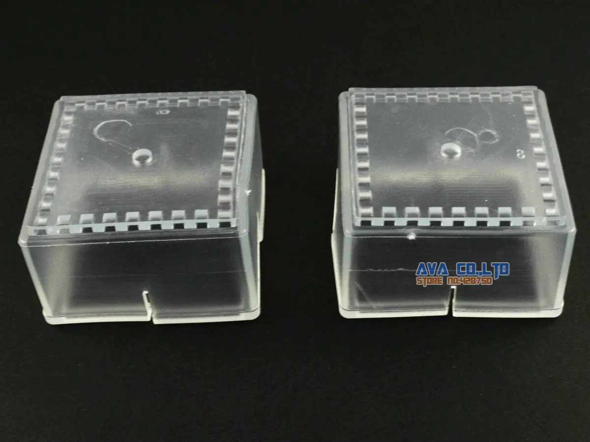 8 Pcs 45*45mm Chair Table Leg Cap Rubber Feet Protector Pad Cover Square