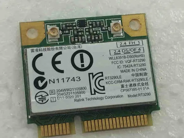 Ssea оптовые новый оригинальный Ralink rt3290 rt3290le rt3290le-c2 Половина Mini pci-e WLAN Беспроводной WI-FI Bluetooth BT карты 150 Мбит/с