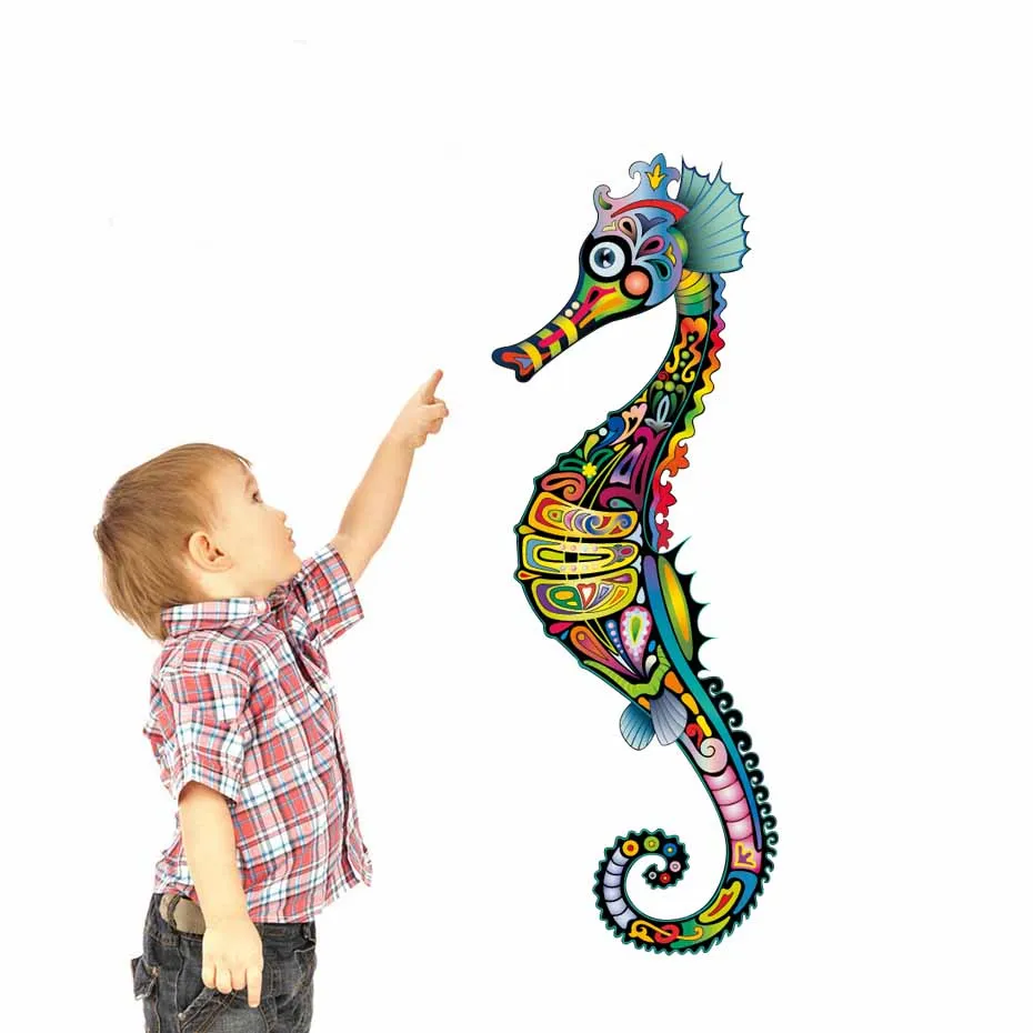 Seahorse wall sticker (1)