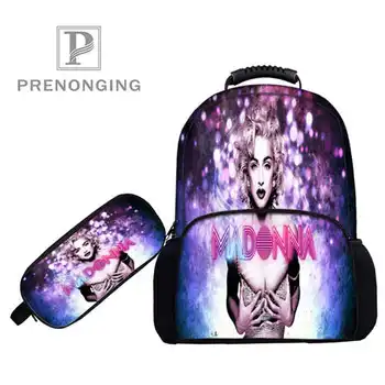 

Custom 17inch Madonna (1) Backpacks Pen Bags 3D Printing School Women Men Travel Bags Boys Girls Book Computers Bag#1031-9-28