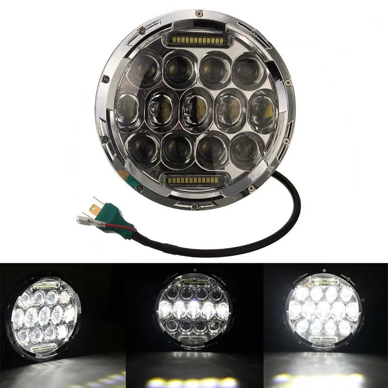 

7 inch Moto Led Motorcycle Projector Lighs 75W for Touring Electra Glide E029