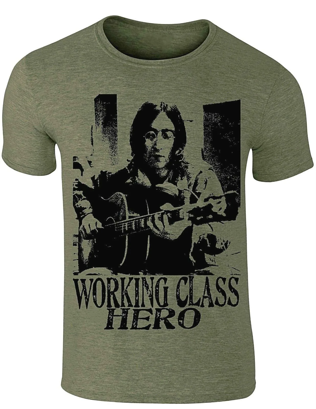 Мужская футболка John Lennon working class hero tribute музыкальная песня много цветов|Футболки| |