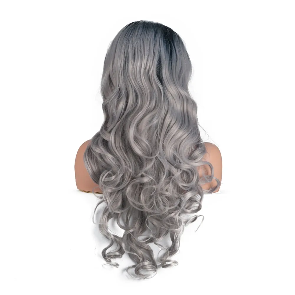 ombre grey lace front wigs (10)