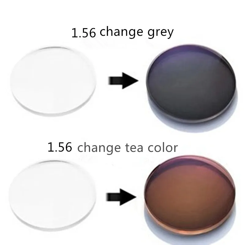 1.56 aspherical discoloration lenses for hyperopia and hyperopia