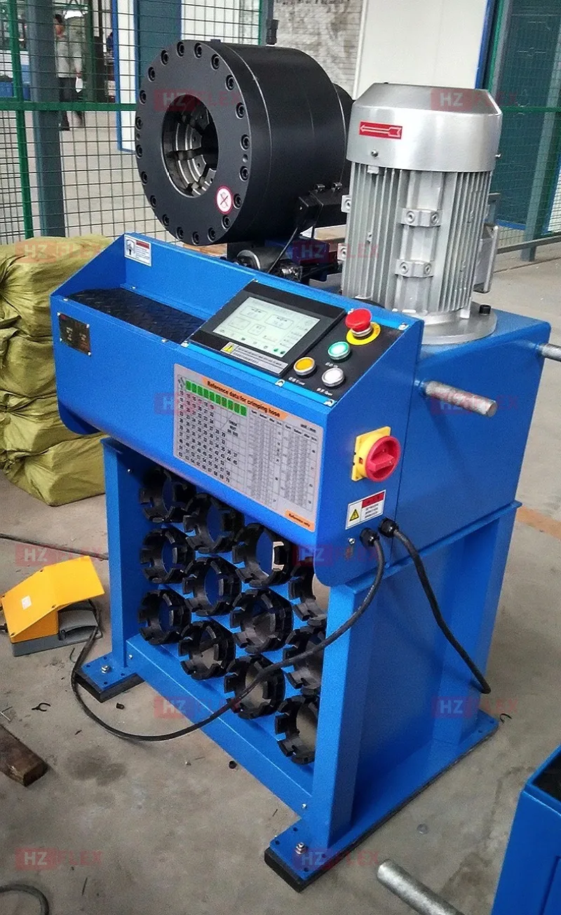 Approved-Ce-Hydraulic-Hose-Crimping-Machine-hz-91h-Crimping-2inch-Hydraulic-Hose-From-China-Manufacturer 12