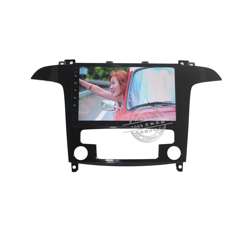 Cheap HACTIVOL 2G+32G Android 9.1 Car Radio for Ford S-Max s max 2007-2008 car dvd player gps navi car accessory 4G multimedia player 2