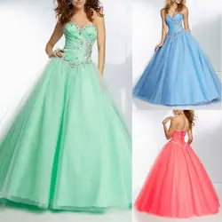 Quinceanera Dresses 2019 Mint Watermelon Ball Gown Beads Sweet 16 Dresses Debutante vestido de 15 anos Birthday robe de bal doce Quinceanera Dresses 2019 Mint Watermelon Ball Gown Beads Sweet 16 Dresses Debutante vestido de 15 anos Birthday robe de bal doce