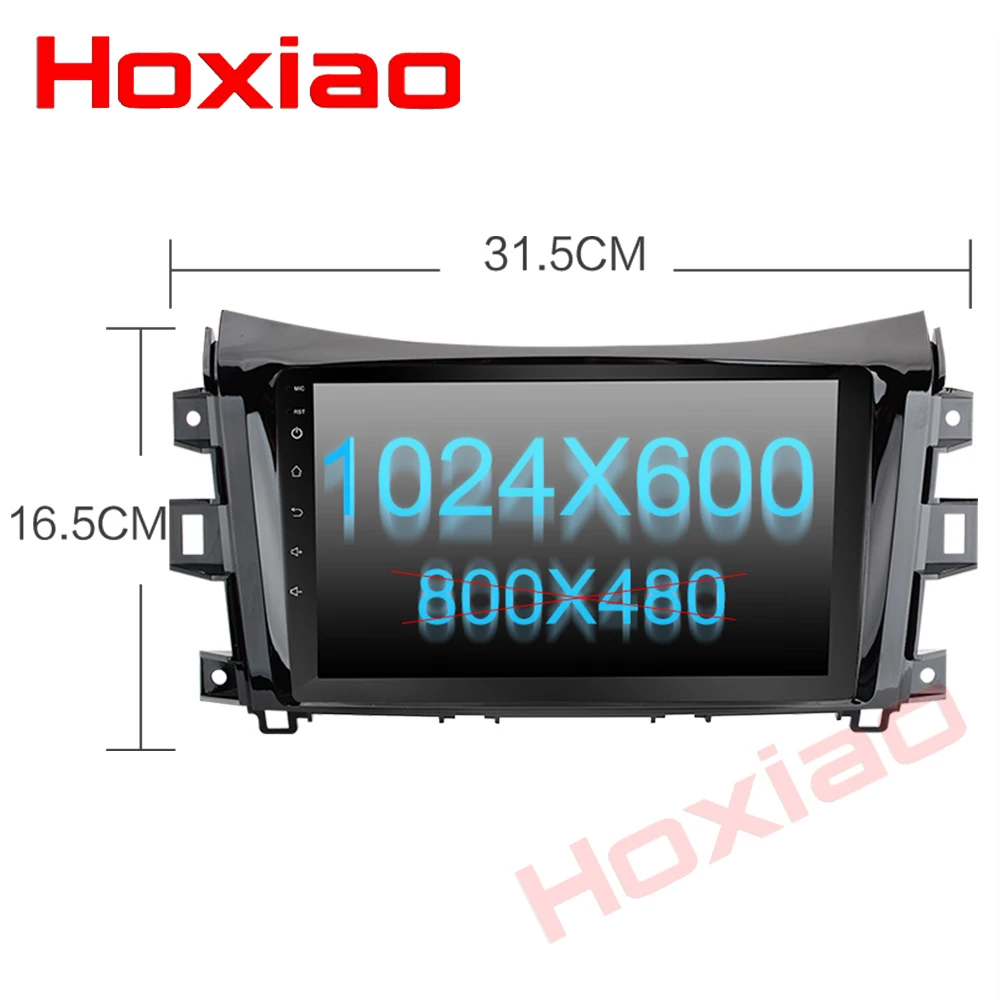 Excellent Hoxiao Android 6.1 for Nissan NAVARA NP300 2014-2017 GPS HD multimedia player map navigation WIFI BT noDVD 9 inch 2DIN car radio 4