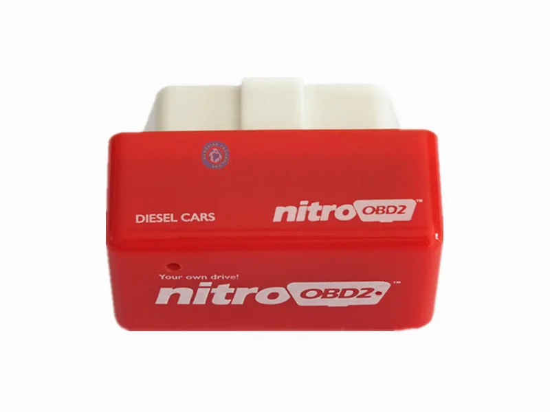 Горячая NitroOBD2 чип тюнинг коробка Nitro OBD2 производительность Plug and Drive OBD2 чип тюнинг работает для дизельных розничной коробки