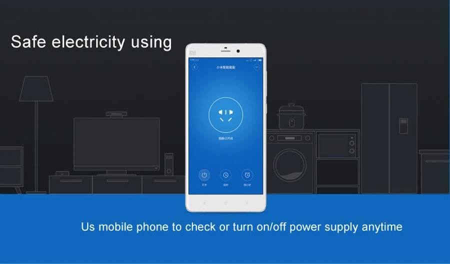 Xiaomi mi Смарт Wi-Fi Разъем ZigBee версия приложение дистанционное управление таймер обнаружения мощности с умный дом mi Home APP