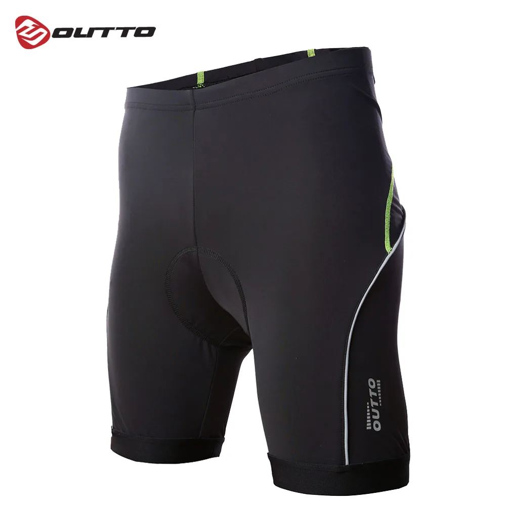 Outto Men's Cycling Shorts Gel Padded Compression Tights ciclismo Breathable Road Bike Reflective Bicycle | Спорт и развлечения