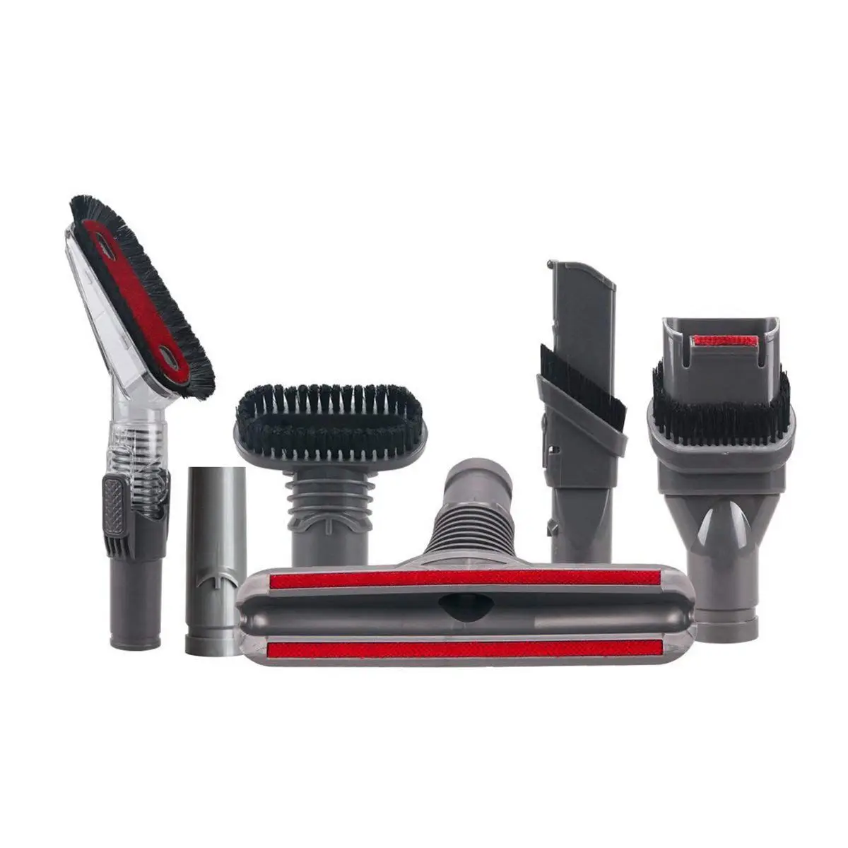 

Top Sale 6 Pieces Home Handheld Cleaning Up Tool Set Accessories For Dyson Vacuum Cleaner V6 DC16 DC31 DC33 DC34 DC35 DC56 DC58