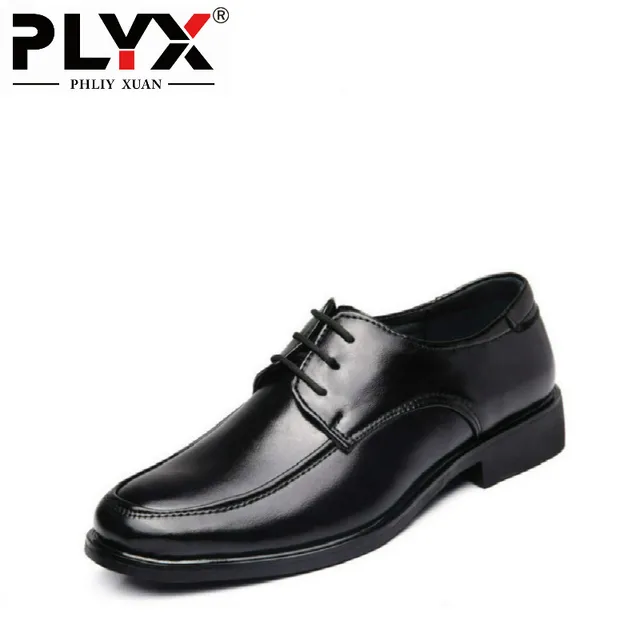 Aliexpress Phliy Xuan New 2019 Fashion Clic Men Office Phliy Xuan New 2019 Fashion Clic Men Office Shoes Black Pointed Toe Leather Dress In Flats Business