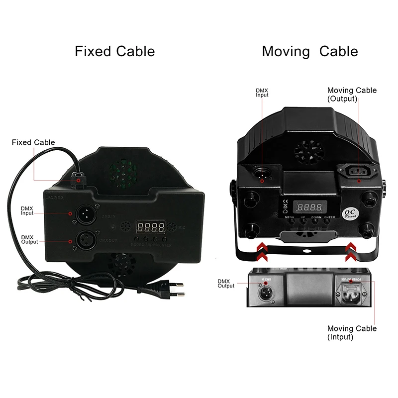 DMX управление светодиодный Par 7x18 Вт RGBWA UV 6в1 роскошный DMX 9 каналов Светодиодный плоский Par свет 7X12 Вт светодиодный плоский Par вечерние DJ