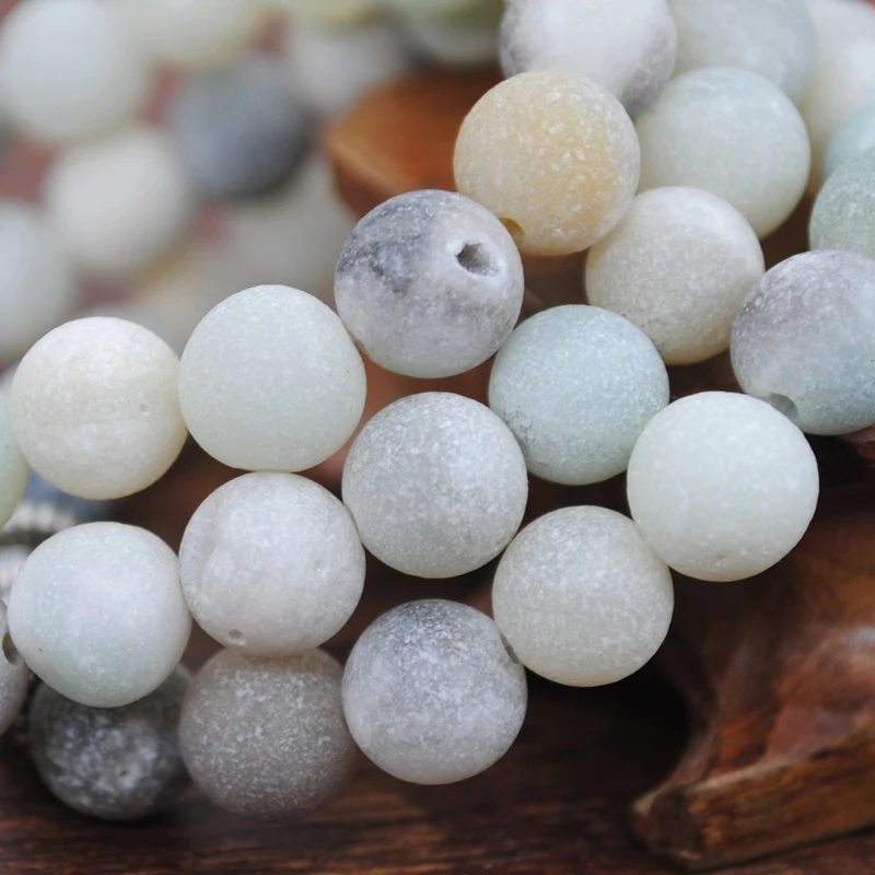 Yumfeel натуральный матовый амазонит камень браслет Ом цветок лотоса, Будда браслет и браслеты камень ювелирные изделия