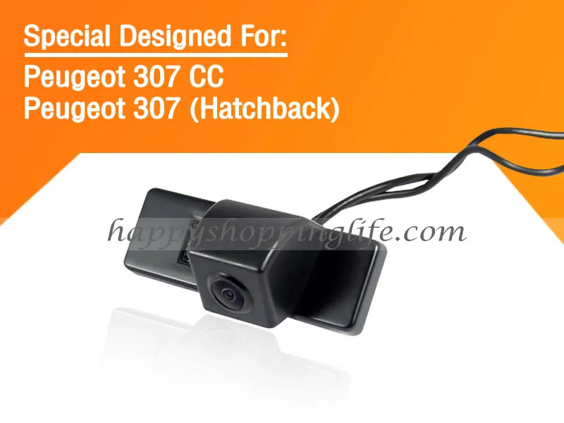 

Back Up Camera for Peugeot 307 CC Waterproof Car Rear View Cameras Auto Reversing Camera Parking Assist