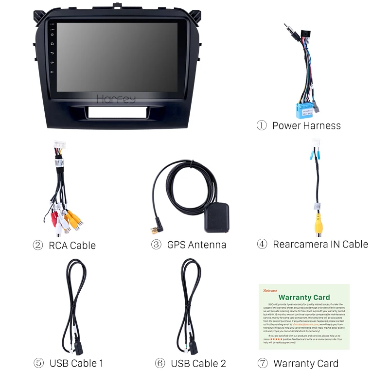 Flash Deal Harfey Car Multimedia player GPS Navigation Android 8.1 9" 2 Din Autoradio For 2015 2016 SUZUKI VITARA Wifi Bluetooth FM Radio 3 Flash Deal Harfey Car Multimedia player GPS Navigation Android 8.1 9" 2 Din Autoradio For 2015 2016 SUZUKI VITARA Wifi Bluetooth FM Radio 3