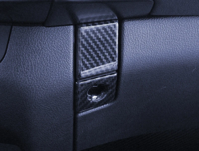 

LHD! For Lexus UX ZA10 UX200 UX250h 2018 2019 Storage Box Glove Handle Cover Trim Sticker Car Accessories