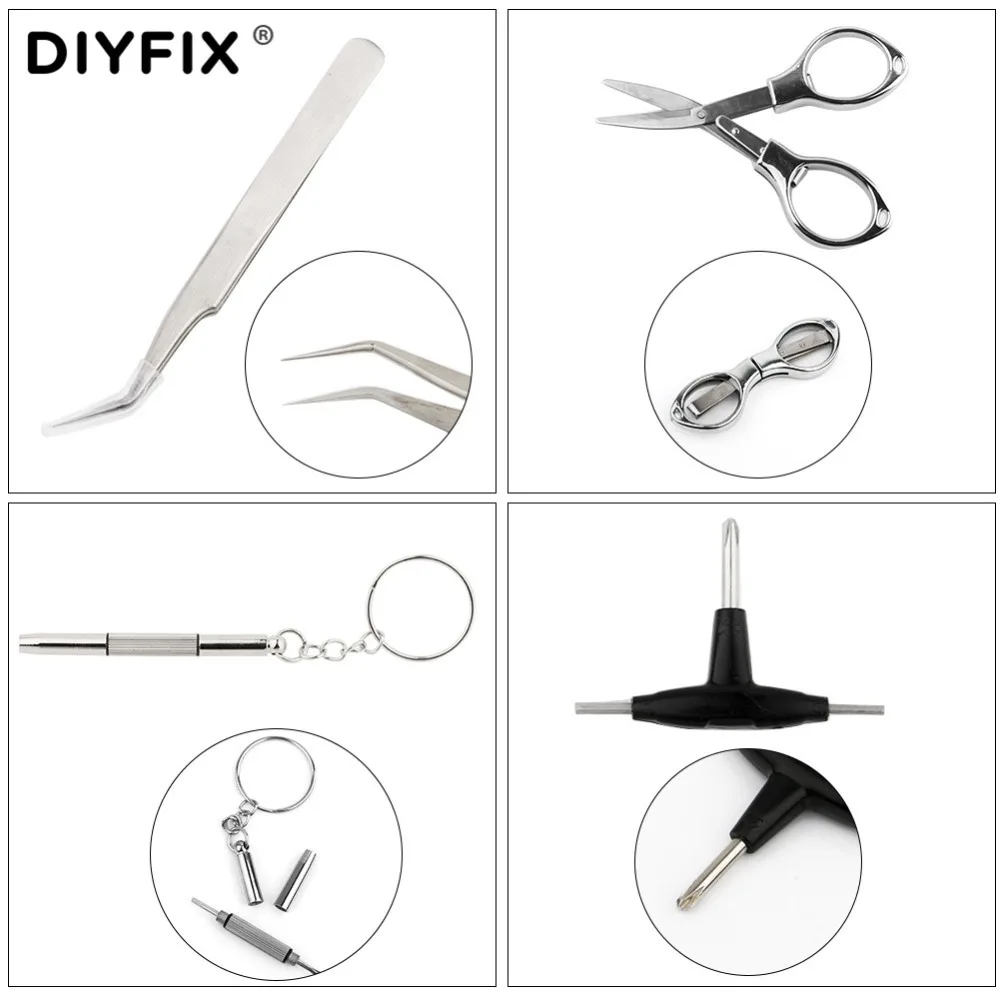 Набор инструментов DIYFIX 8 в 1 набор для вейпа сделай сам керамические пинцеты