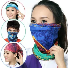 

Multifunctional outdoor seamless seamless magic scarf for men and women cycling, riding hood, face mask, neck collar, wind proof