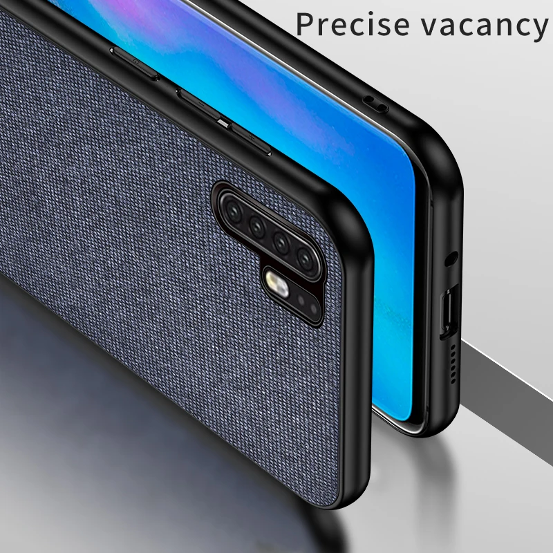 Huawei P30 P30 Pro Cloth PC+TPU Stitching case_2