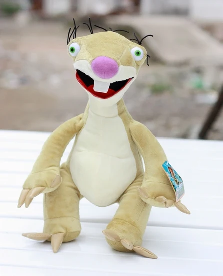 

Plush doll 1pc 33cm movie Ice Age funny sloth bradypode hold pillow home decoration children stuffed toy creative gift for baby