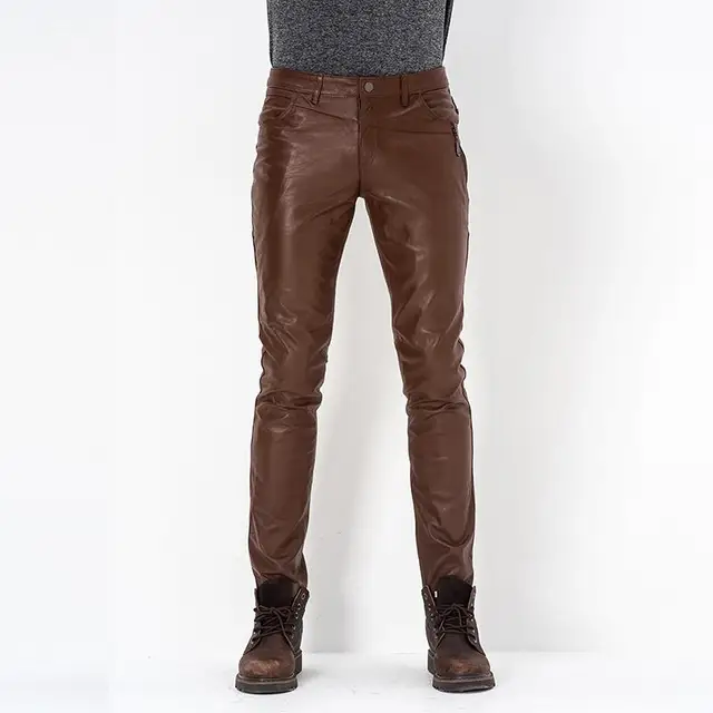 leather pants business casual
