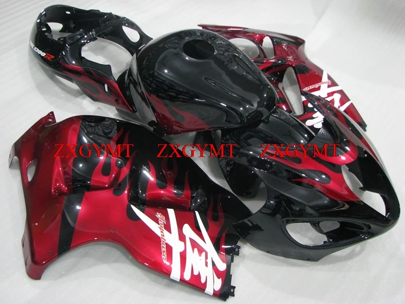 

Bodywork for GSX-R1300 1997 - 2007 Fairings Gsx 1300R 2003 Black Red Frame Abs Fairing for Suzuki GSXR1300 01 02
