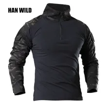 Tactical Military Shirt Men Long Sleeve Solider Army Shirts Multicam Uniform Frog Suit T Shirts Combat Clothing Men kryptek mandrake frog fighting suit police frog uniforms army trainning uniform set one long sleeve shirt and one tactical pant