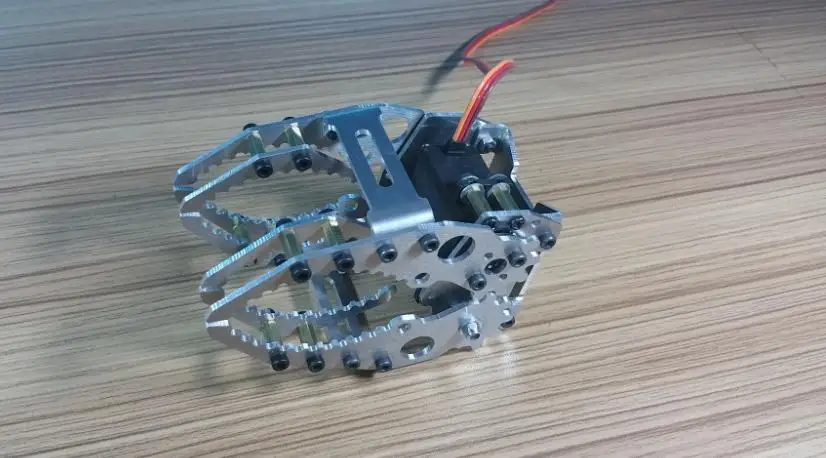 Promo NMN SNM-400 Metal Aluminum alloy Manipulator robot gripper arm claw with Servo 