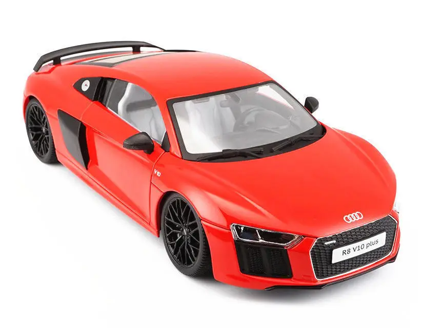 Набор моделей для гонок Maisto 1:24 Audi R8 V10 PLUS набор самостоятельной сборки|Наземный