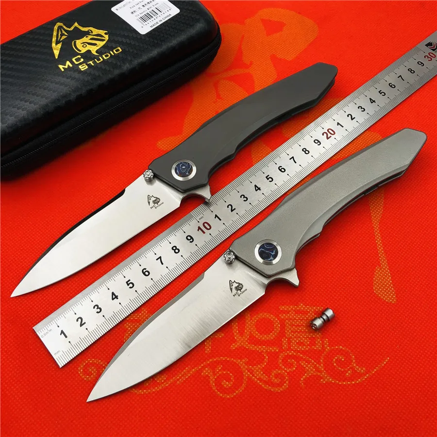 Оригинальный Полуночный Кот MAXACE складной нож M390 ручка из титанового сплава со