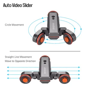Image 5 - Andoer L4 PRO Motorized Camera Video Dolly Electric Track Slider Wireless Remote Control Mini Slider Skater for Camera