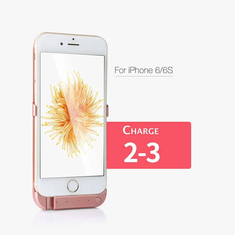 Чехол для аккумулятора GOLDFOX 5000 мА/ч для iPhone 6 6 S, внешний аккумулятор, чехол для зарядного устройства для iPhone 6, чехол для зарядки аккумулятора, чехол для мобильного телефона