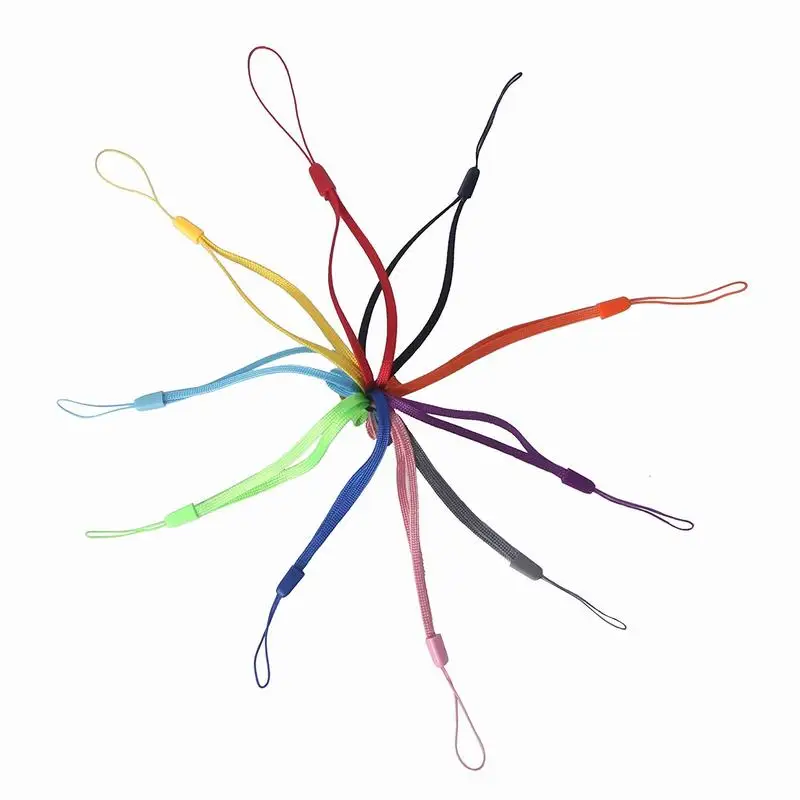 Portefeuille -1000PCS -Colorful -Hand -Wrist -Phone -Lanyard -Strap -String -Holder -for -USB -Flash -Drives -Key -Keychain -ID -Name -Tag -Phones (4)
