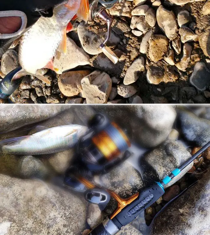 Tsurinoya nova fundição fiação vara de pesca