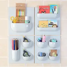 Креативная кухонная настенная подставка для зубных щеток, монтируемый органайзер для холодильника, ящик для хранения вещей для ванной комнаты