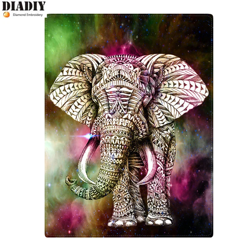

Diamond Painting,Cross Stitch,Full,5D,DIY,Gift,Elephant ,Needlework,Embroidery,Round Rhinestone,Decoration,Christmas Crafts