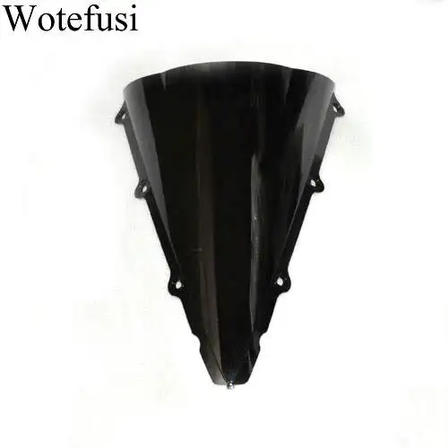 Wotefusi лобовое стекло черный мотоцикл отделка Shadow для Yamaha R1 02-03 ветрового [CK510]