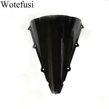 

Wotefusi Black Motorcycle Windshield Trim Shadow For YAMAHA R1 02-03 Windscreen [CK510]