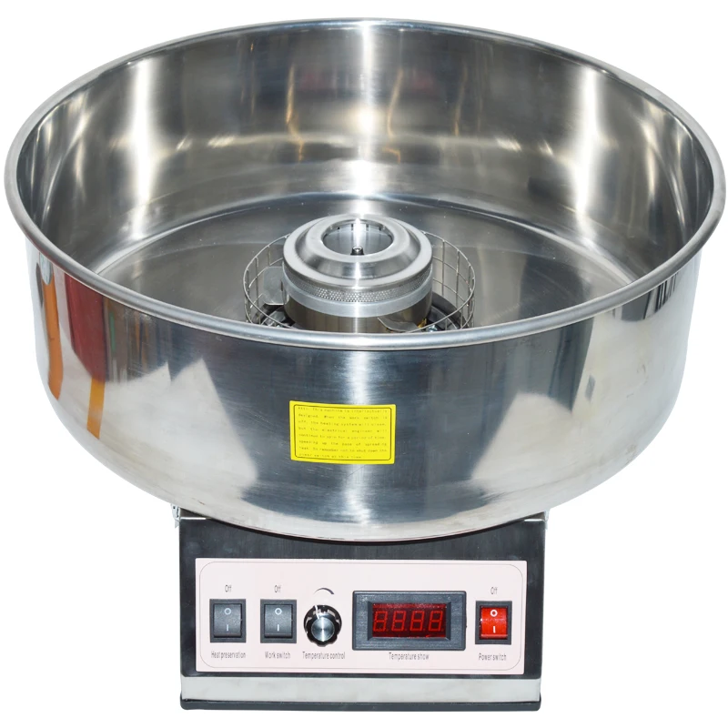 Commercial Cotton Candy Machine Sugar Floss Making Children Stainless Steel Electric DIY Candy Cotton Floss Maker CC-3803H