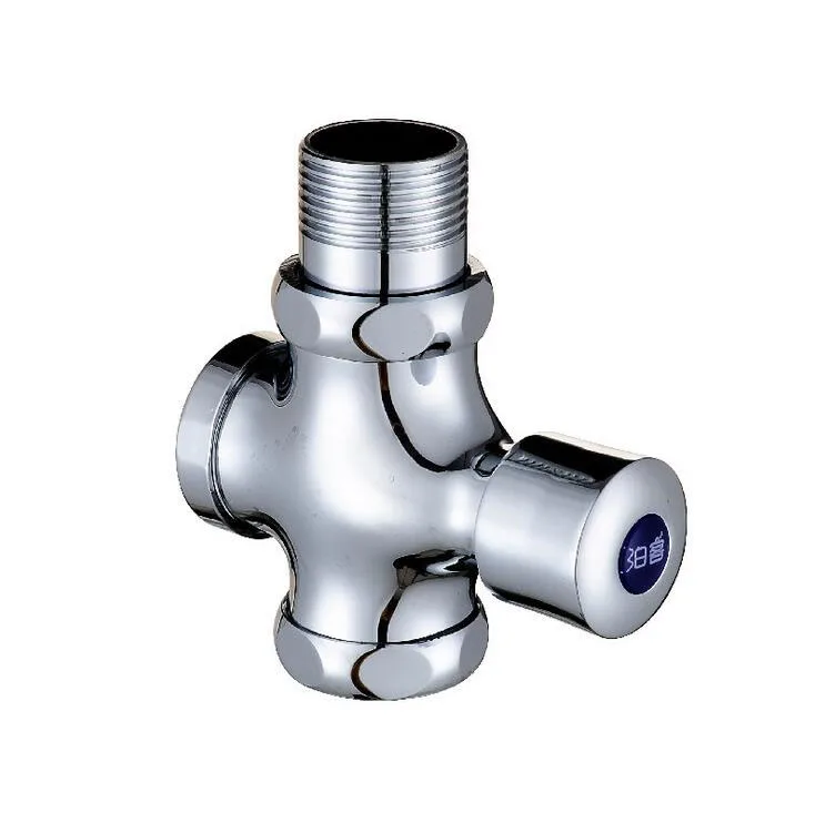 Hand control toilet / WC flush valve, Copper stool flushing valve