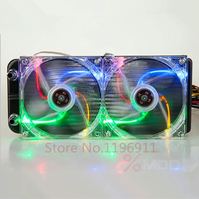 

240*30*120mm 360mm Computer Water cooling equipment standard water black aluminum radiator fins Heat exchanger