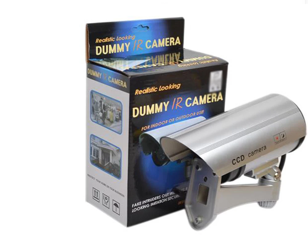 OwlCat водонепроницаемый/наружный манекен камеры безопасности поддельная камера/Пуля эмуляционная камера Cctv камера домашнего наблюдения светодиодный/вспышка