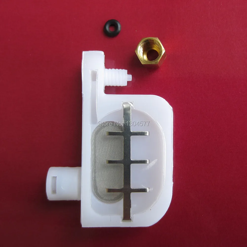 

8 pcs Damper with o ring and copper screw for Epson R1800 1250 R1900 1390 1290
