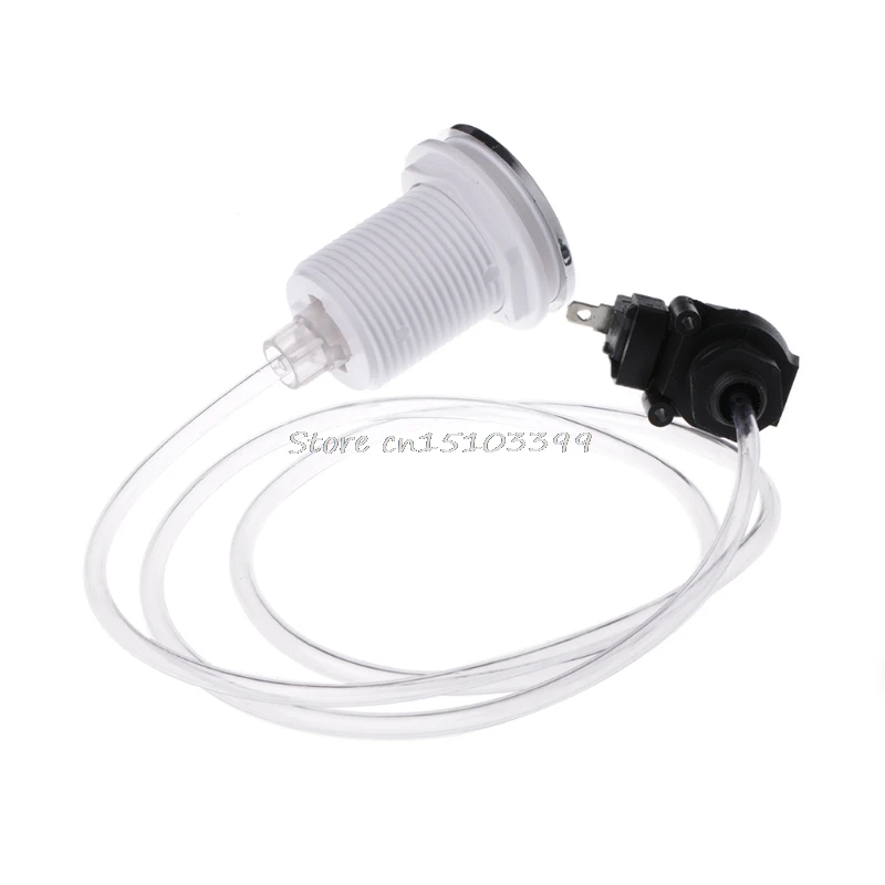 

Garbage Waste Disposal Self-Lock Air Switch Push Button + Pneumatic Air Hose Kit